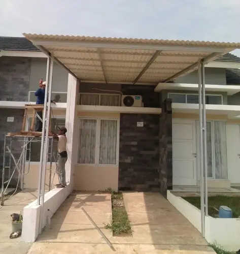 Kanopi Alderon RS Single Layer  lampung