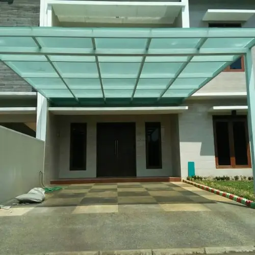 Kanopi Kaca Tempered 10mm di  lampung