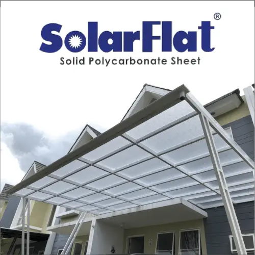 Kanopi Solarflat 3 mm  lampung